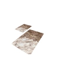 MILA HOME Smeđe kupaonske prostirke u setu 2 kom 60x100 cm
