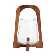 LIGHT & LIVING Drvena lanterna Anosy