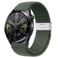 BStrap Elastic Nylon 2 remen za Xiaomi Amazfit GTR 2 / GTR 47mm, olive green