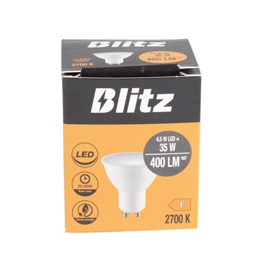 BLITZ Žarulja LED, 4.5W, 400LM, 2700K