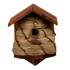ESSCHERT DESIGN Drvena/od trske kućica za ptice Hive