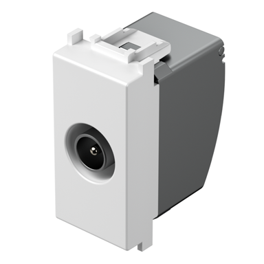 TEM Utičnica TV završna 1 dB, 1M, PW bijela