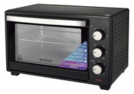 BROCK električna pećnica, 30 l, crna TO 3001 BK