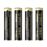 ORICO Punjiva litijska baterija Ener-G EG7C AAA, 1,5 V, 500 mWh, USB-C, 4 kom