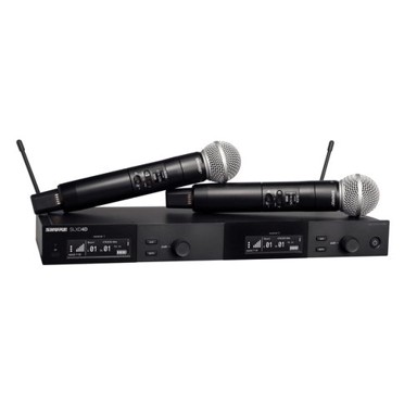 SHURE Bežični mikrofon SLXD24DE/SM58-G59, crna