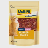 MULTIFIT Poslastica za mačiće Naturelle, pileći želudac, 40 g