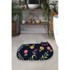 FOUTASTIC Crna kupaonska prostirka 80x140 cm Cattest