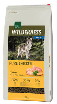 REAL NATURE Suha hrana za pse Wilderness Pure Adult, piletina, 12 kg