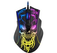 DEFENDER Gaming miš GM-928 Bulletstorm, crni, ambidekstran, žični, USB Type-A, optički, 7200 DPI, 6 tipki, RGB osvjetljenje