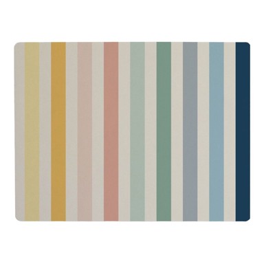 Podmetač za stol Wild Hug Stripes u boji, 55 x 35 cm