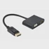 GEMBIRD Adapter kabel A-DPM-HDMIFVGAF-01 DisplayPort muški na HDMI ženski + VGA ženski, crni