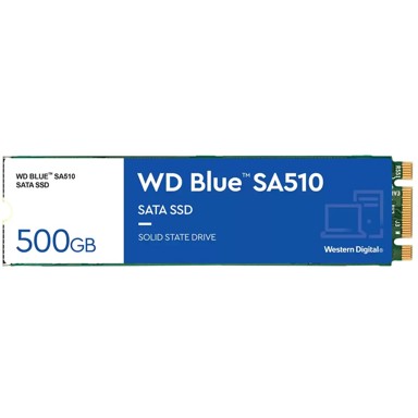 WESTERN DIGITAL SSD disk SA510, plavi, 500GB, M.2