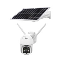 KRUGER&MATZ Kamera Connect C90, 2 Mpx, Wi-Fi, solarna, IR 30m, rotirajuća, audio, IP65, bijela