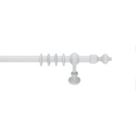 Drvena karniša Komfort 180cm, bijeli