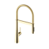 LAVEO Cone Champagne Gold Baterija za umivaonik s U-izljevom