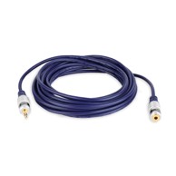 Produžni audio kabel jack 3,5 mm stereo utikač / jack 3,5 mm stereo utičnica, premium, 3 m