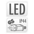 HOMESTYLING Moderna unutarnja fontana s LED rasvjetom, 49 cm