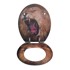 WENKO WC sjedalo s 3D slikom i s lakim zatvaranjem Lion, 44,5 x 38 cm