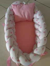 BEBEKEVI Gnijezdo za bebe, rozo