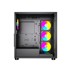 GEMBIRD Gaming kućište Fornax X450MAX ARGB, crno