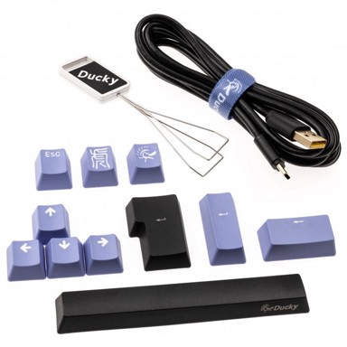 DUCKY Gaming tipkovnica One 2 Pro Mini, RGB LED - Cherry Silver-DKON2061ST-PDEPDAZT2