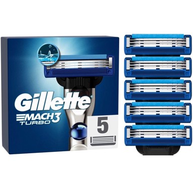 GILLETTE Zamjenske britvice s tri oštrice, 5 komada