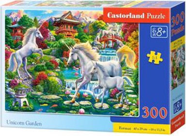 CASTORLAND Puzzle Vrt jednoroga, 300 kom