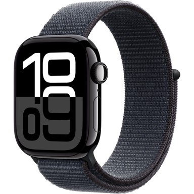 APPLE Pametni sat Series 10 GPS + Cellular 42mm, crno aluminijsko kućište, Ink Sport Loop