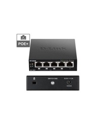 D-LINK Switch POE+ neupravljivi, DGS-1005P/E