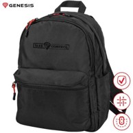 GENESIS Univerzalni ruksak 2u1 Pallad 200, 19 L, 6 džepova, crni