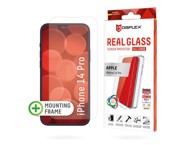 DISPLEX Zaštitno staklo Real Glass 2D iPhone 14 Pro + maskica (01711)