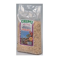 CHIPSI Stelja za gmazove i ptice Extra XXL- drveni komadići, 10 l / 2.8 kg