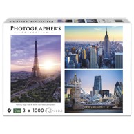 AMBASSADOR Puzzle Landmarks, 3 x 1000 kom