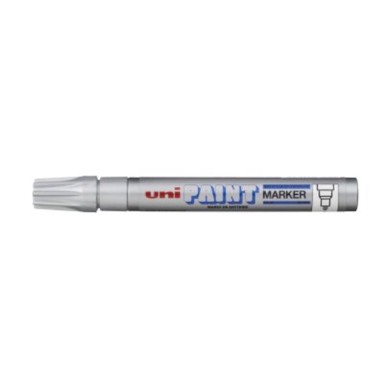 UNI Marker px-20, srebrni