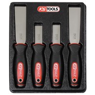 KS TOOLS Komplet strugača od 4 kom.