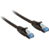 INLINE Mrežni kabel Cat6a S/FTP, 2 m, crni