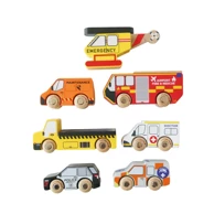 LE TOY VAN Drveni set vozila za hitne službe