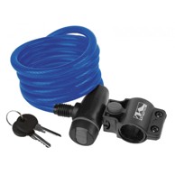 M-WAVE Lokot sajla spiralni ključ 1800X10 mm, plavi