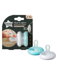 TOMMEE TIPPEE Duda varalica 334305, 2 komada, 6-18 mj, plavo-siva