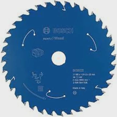 BOSCH List kružne pile Expert for Wood, 165x20 mm, 36 zuba, za akumulatorske ručne pile