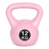 Kettlebell, 12 kg, roza