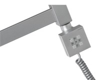 SAPHO Električna grijaća šipka KTX, 600 W, s termostatom, srebrna