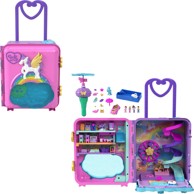 MATTEL Set za igru Polly Pocket Pollyville Resort Roll Away, HKV43