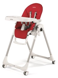 PEG PEREGO Visoka stolica za hranjenje Prima Pappa Follow Me, Fragola