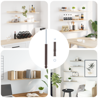 Držači za lebdeće police 12 kom 14x210 mm