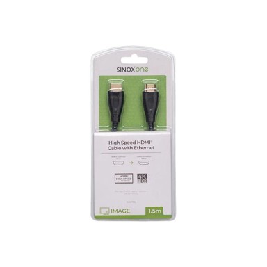 SINOX Kabel HDMI ONE SOV7962, 4K, ULTRA HD, pozlaćeni, 1.5m