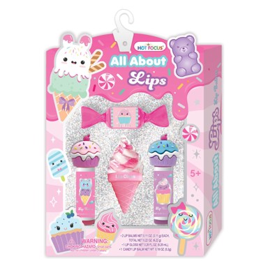 HOT FOCUS Sjajilo i balzam za usnice Candy