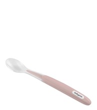BABYONO Silikonska mekana žlica, roza