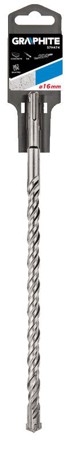 GRAPHITE Svrdlo za beton SDS plus Quatro, 16 x 310 mm