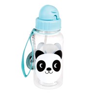REX LONDON Dječja boca sa slamkom, Miko The Panda, 500 ml, plava
